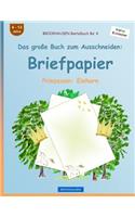 BROCKHAUSEN Bastelbuch Band 4 - Das große Buch zum Ausschneiden: Briefpapier: Prinzessin: Einhorn(Prinzessin: Einhorn)
