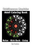 Kaleidoscope Mandala Adult Coloring Book