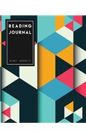 Reading Journal: The Best Gift for Book Lovers - Geometric Design