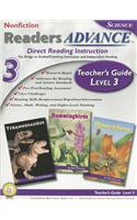 Readers Advance Teacher's Guide, Level 3 [With CDROM]