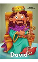 David Coloring Book: A story coloring book(5 Story Coloring Books)