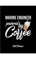 Marine Engineer Powered By Coffee 2020 Planner