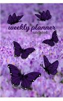 Undated Weekly Planner