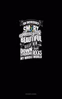 An Incredibly Smart Amazing Beutiful Silly Kid With Down Syndrome Rocks My Whole World: Accounts Journal(336 Accounts Journal)