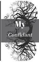My Confidant: MY DIARY, 13.97 x 21.59 cm (5.5 x 8.5 in) 50 PAGES...