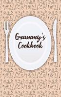 Grammy's Cookbook: Personalized Blank Cookbook and Custom Recipe Journal to Write in Cute Gift for Women Mom Wife: Keepsake Gift