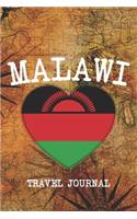 Malawi: 6x9 Travel planner I Road trip planner I Dot grid journal I Travel notebook I Travel diary I Pocket journal I Gift for Backpacker