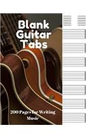 Blank Guitar Tabs