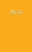 2020: Terminplaner 2020 A5 Orange