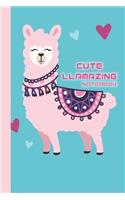 Cute Llamazing For Girls