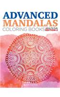 Advanced Mandalas Coloring Books Adults Fun Edition 2