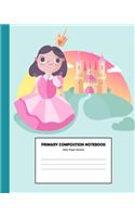 Primary Composition Notebook Story Paper Journal: Story Paper Notebook 8"x10" Grades K-2, 3 - Handwriting Paper Dotted Middle Line - Kindergarten and Primary School Composition Notebooks