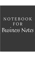 Notebook For Business Notes