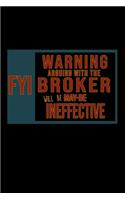 FYI. Warning