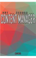 Gut - Besser - Content Manager Notizbuch: Perfekt für Content Manager. 120 freie Seiten für deine Notizen. Eignet sich als Geschenk, Notizbuch oder als Abschieds oder Abgängergeschenk.