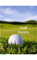 Golf Lovers 100 page Journal