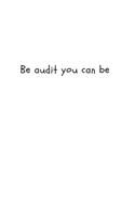 Be Audit You Can Be: Blank Lined Accounting Composition Notebook, Journal & Planner - Auditor and Accountant Gifts