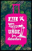 All You Need Is An Urge For Adventure