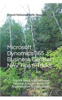 Microsoft Dynamics 365 Business Central / NAV Tips & Tricks