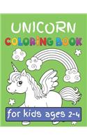 Unicorn Coloring Book for Kids Ages