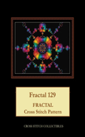 Fractal 129: Fractal Cross Stitch Pattern