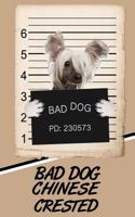 Bad Dog Chinese Crested: Blood Sugar Diet Diary Journal Log Notebook Featuring 120 Pages 6x9