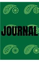 Paisley Background Lined Writing Journal Vol. 22: Promoting Creativity Through Journaling...One Day at a Time(22 Paisley)