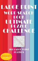 large print word search book