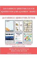 Vor-Kindergarten Druckbare Arbeitsblätter (Ein farbiges Arbeitsbuch für Kinder von 4 bis 5 Jahren - Band 1): 30 farbige Arbeitsblätter. Der Preis dieses Buches beinhaltet die Erlaubnis, 20 weitere Bücher der Reihe kostenlos im PDF-Format herunterzuladen(2 Vor-Kindergarten Druckbare Arbeitsblätter)