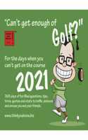 CANT GET ENOUGH OF GOLF BOX CALENDAR 202