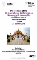 Icmlg18 - Proceedings of the 6th International Conference on Management, Leadership and Governance