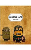 Cosplay Minions Notebook: Lined Notebook / Journal / Diary