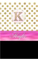 Kaylee: Personalized Lined Journal Diary Notebook 150 Pages, 6 X 9 (15.24 X 22.86 CM), Durable Soft Cover