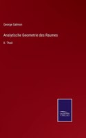 Analytische Geometrie des Raumes