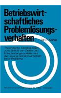 Betriebswirtschaftliches Problemlösungsverhalten