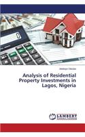 Analysis of Residential Property Investments in Lagos, Nigeria