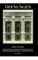 Öffnungen Baukonstruktion im Kontext des architektonischen Entwerfens