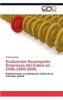 Evaluación Desempeño Empresas del Cobre en Chile 2000-2006: (Spanish)