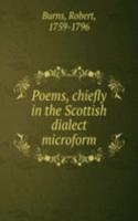 Poems, chiefly in the Scottish dialect