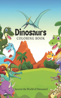Dinosaurs Coloring Book for kids