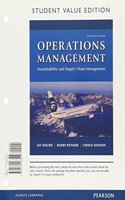 Operations Management: Sustainability and Supply Chain Management, Student Value Edition Plus Mylab Operations Management with Pearson Etext -- Access Card Package