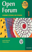 Open Forum 1