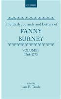 The Early Journals and Letters of Fanny Burney: Volume I: 1768-1773