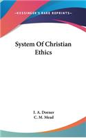 System Of Christian Ethics