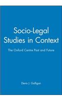 Socio-Legal Studies in Context