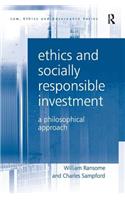 Ethics and Socially Responsible Investment