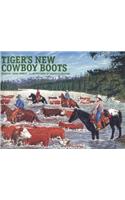 Tiger's New Cowboy Boots