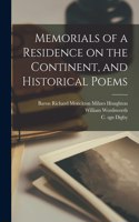 Memorials of a Residence on the Continent, and Historical Poems