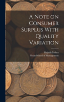 Note on Consumer Surplus With Quality Variation