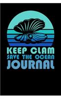 Keep Clam Save The Ocean Journal